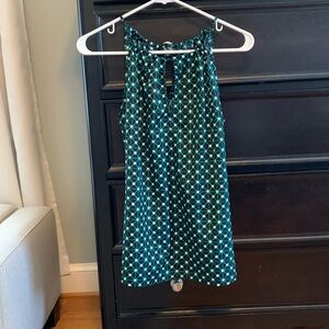 Banana Republic Cute green black blouse